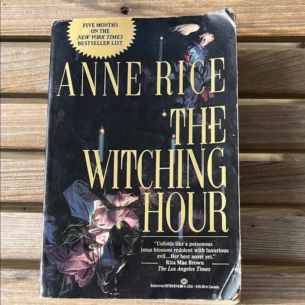 Anne Rice THE WITCHING HOUR Paperback